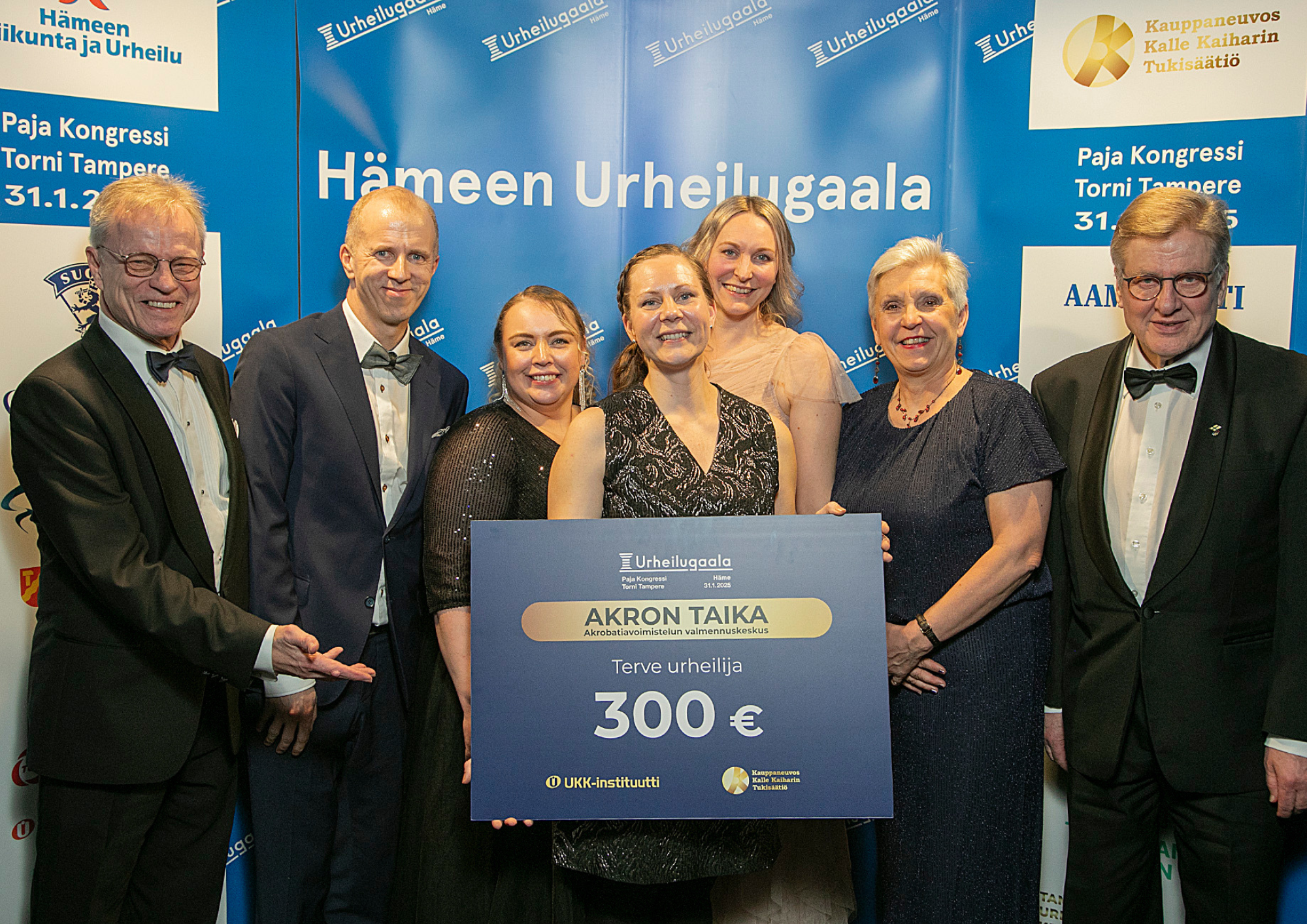 Vuoden Terve Urheilija palkinto Akron Taialle Tampereen Vuoden Terve Urheilija palkinto Akron Taialle Tampereen